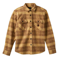 Bowery Heavyweight Flannel - Curry Yellow/Pinecone Brown - Town City