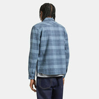 Bowery Heavyweight Flannel - Mirage Blue/Washed Navy - Town City