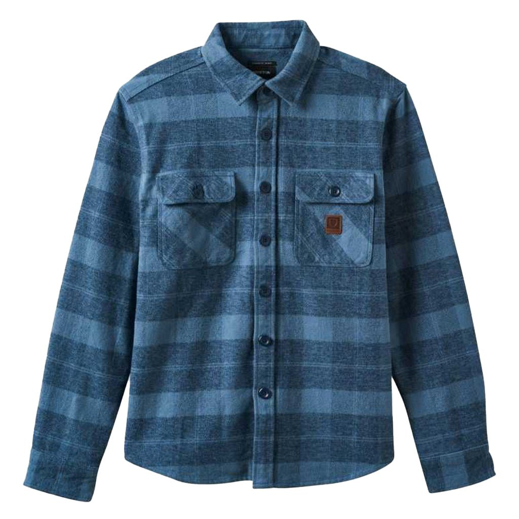 Bowery Heavyweight Flannel - Mirage Blue/Washed Navy - Town City