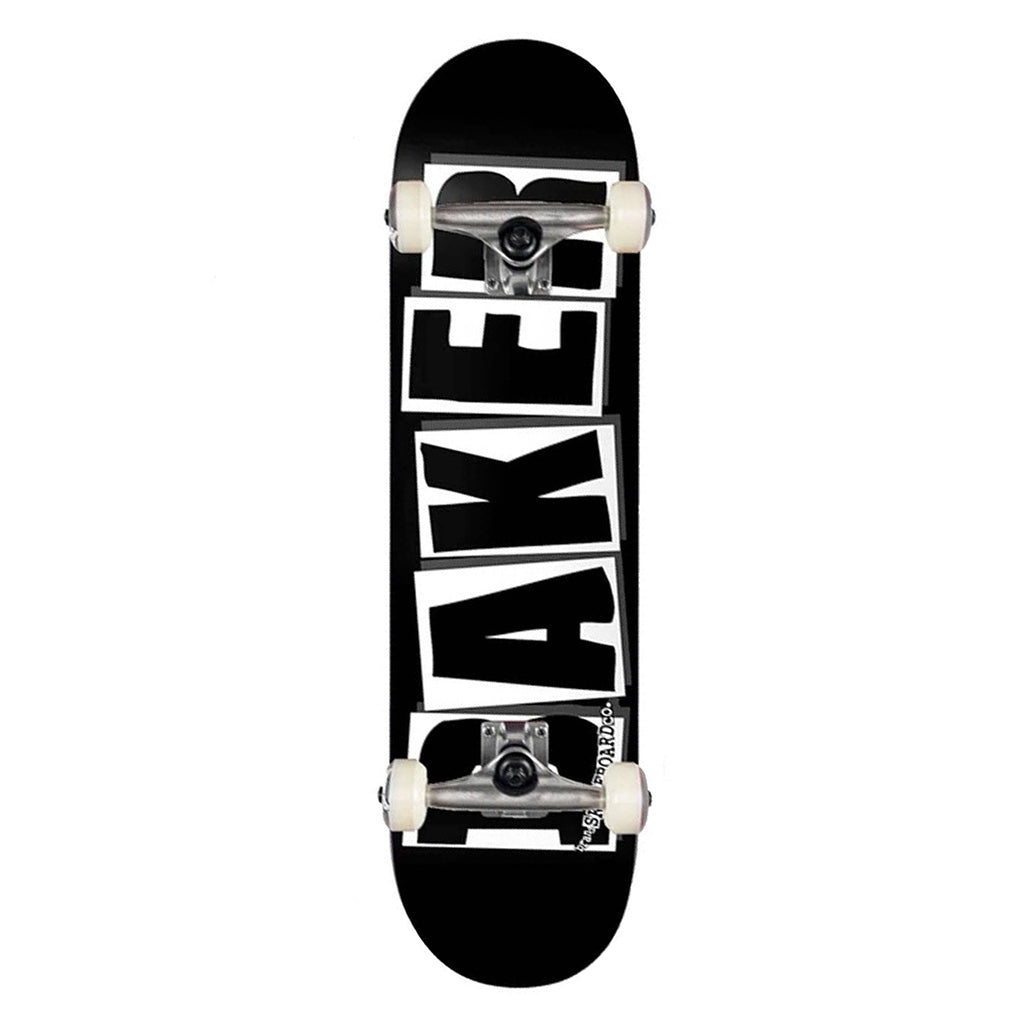 Brand Logo Complete - Black - 8.25