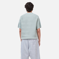 Cable Knit Polo - Seafoam - Town City