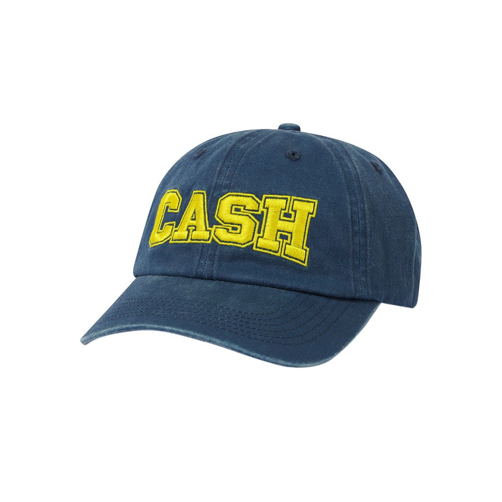 Campus 6 Panel Cap - Washed Navy - Town City