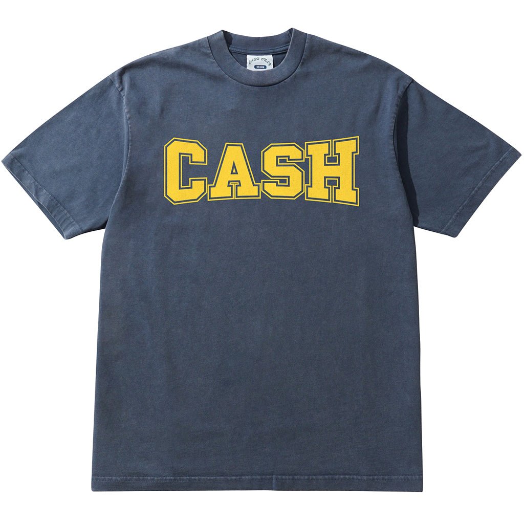 Campus Tee - Washed Navy. - Town City