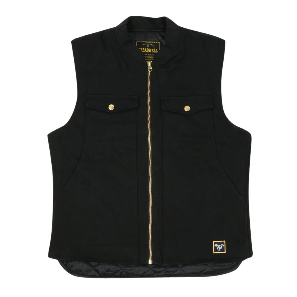 Canvas Vest - Black - Town City