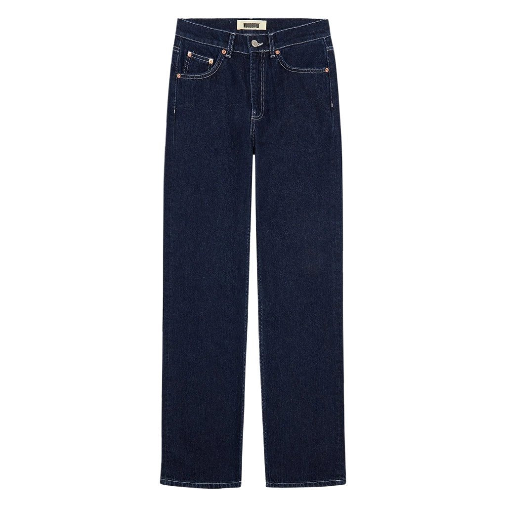 Carla Indigo Jeans - Washed Blue - Town City