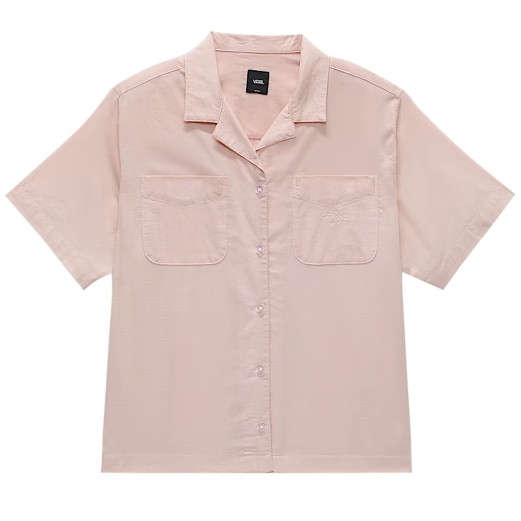 Cassidy Camp Shirt - Sepia Rose Pink - Town City