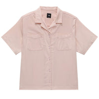 Cassidy Camp Shirt - Sepia Rose Pink - Town City