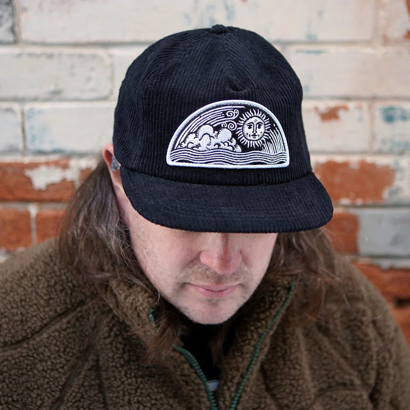 Celestial Sun Corduroy Hat - Town City