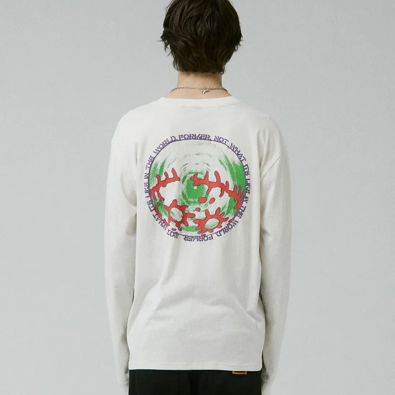 Chained LS T-Shirt - Bone - Town City