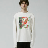 Chained LS T-Shirt - Bone - Town City