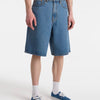 Check - 5 Baggy Denim Shorts - Stonewash Blue - Town City