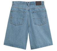 Check - 5 Baggy Denim Shorts - Stonewash Blue - Town City