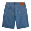 Check - 5 Baggy Denim Shorts - Stonewash Blue - Town City