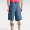 Check - 5 Baggy Denim Shorts - Stonewash Blue - Town City
