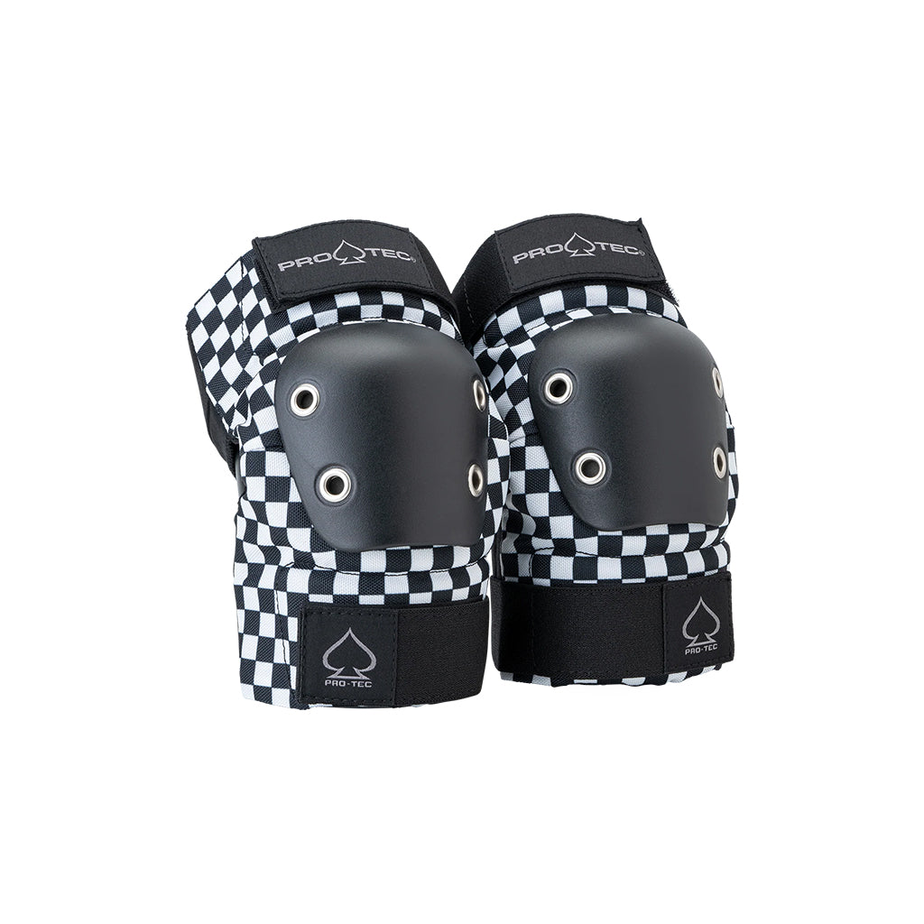 Junior Street Gear 3-Pack Open Back Pad Set - Checker