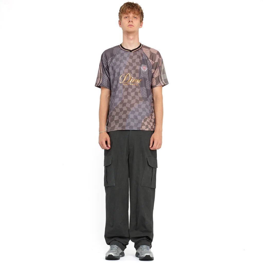 Checkered Home Jersey - Gray - Town City