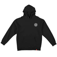 Classic '87 Pullover Hooded Sweatshirt - Black/White - Town City