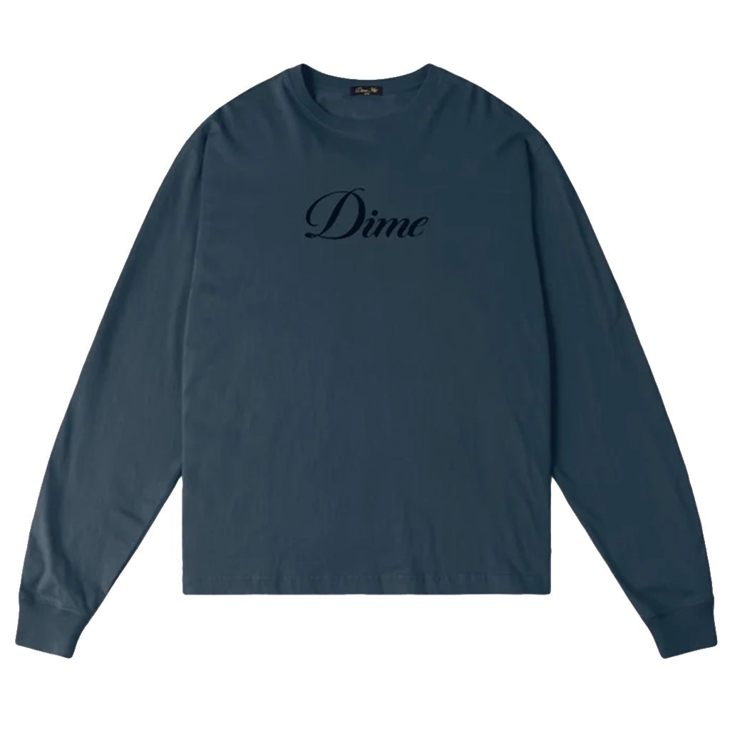 Classic Big Logo LS T-Shirt - Navy - Town City