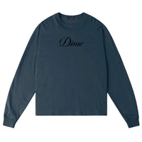 Classic Big Logo LS T-Shirt - Navy - Town City