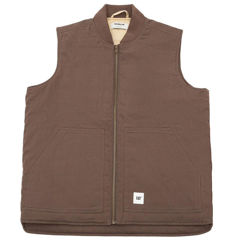 Classic Canvas Vest - Brown - Town City