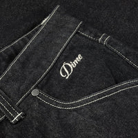 Classic Denim Shorts - Black Washed - Town City
