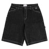 Classic Denim Shorts - Black Washed - Town City
