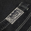 Classic Denim Shorts - Black Washed - Town City