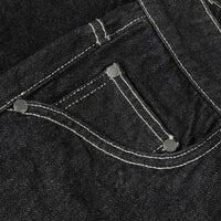 Classic Denim Shorts - Black Washed - Town City