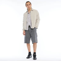 Classic Denim Shorts - Faded Black - Town City