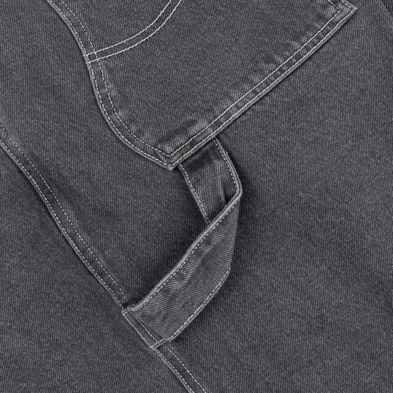 Classic Denim Shorts - Faded Black - Town City