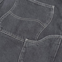 Classic Denim Shorts - Faded Black - Town City