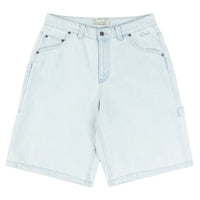 Classic Denim Shorts - Faded Blue - Town City
