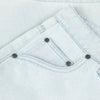 Classic Denim Shorts - Faded Blue - Town City