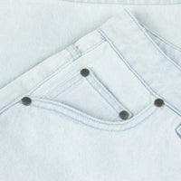 Classic Denim Shorts - Faded Blue - Town City