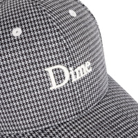 Classic Houndstooth Low Pro Cap - Black - Town City