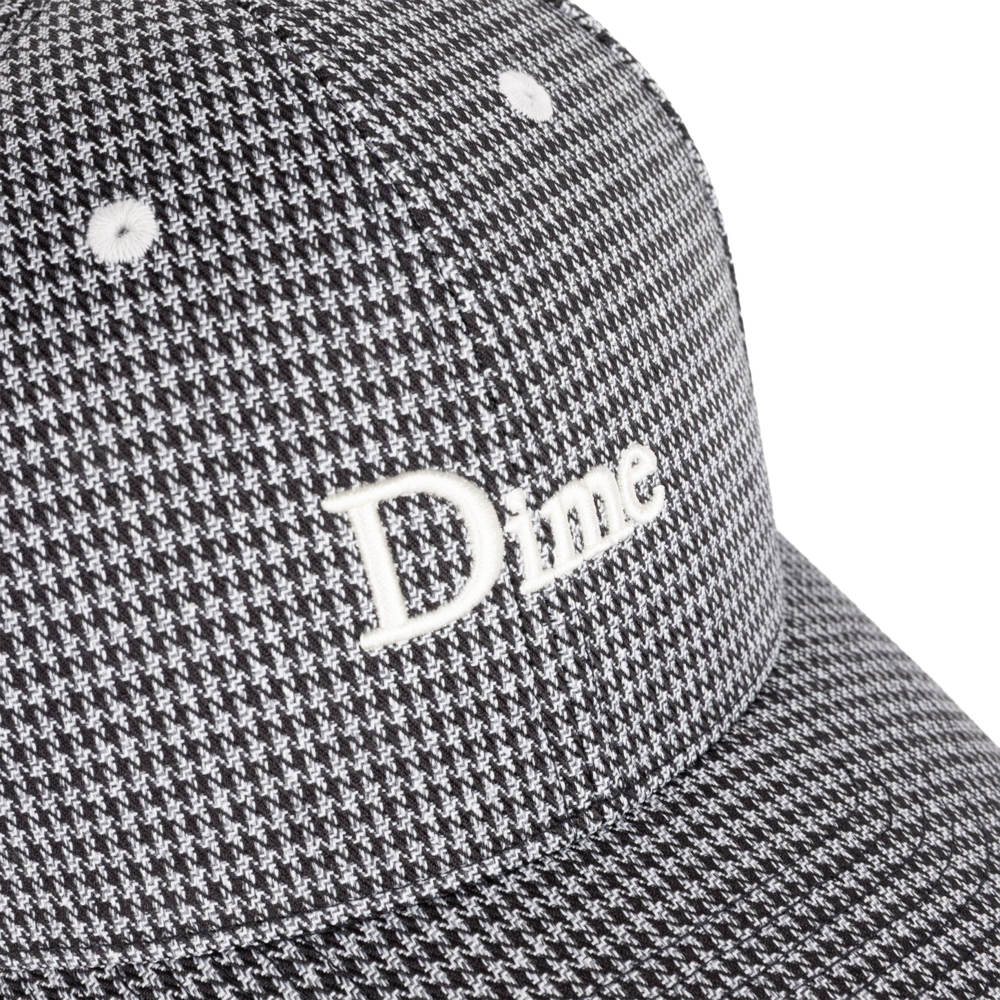 Classic Houndstooth Low Pro Cap - Black - Town City