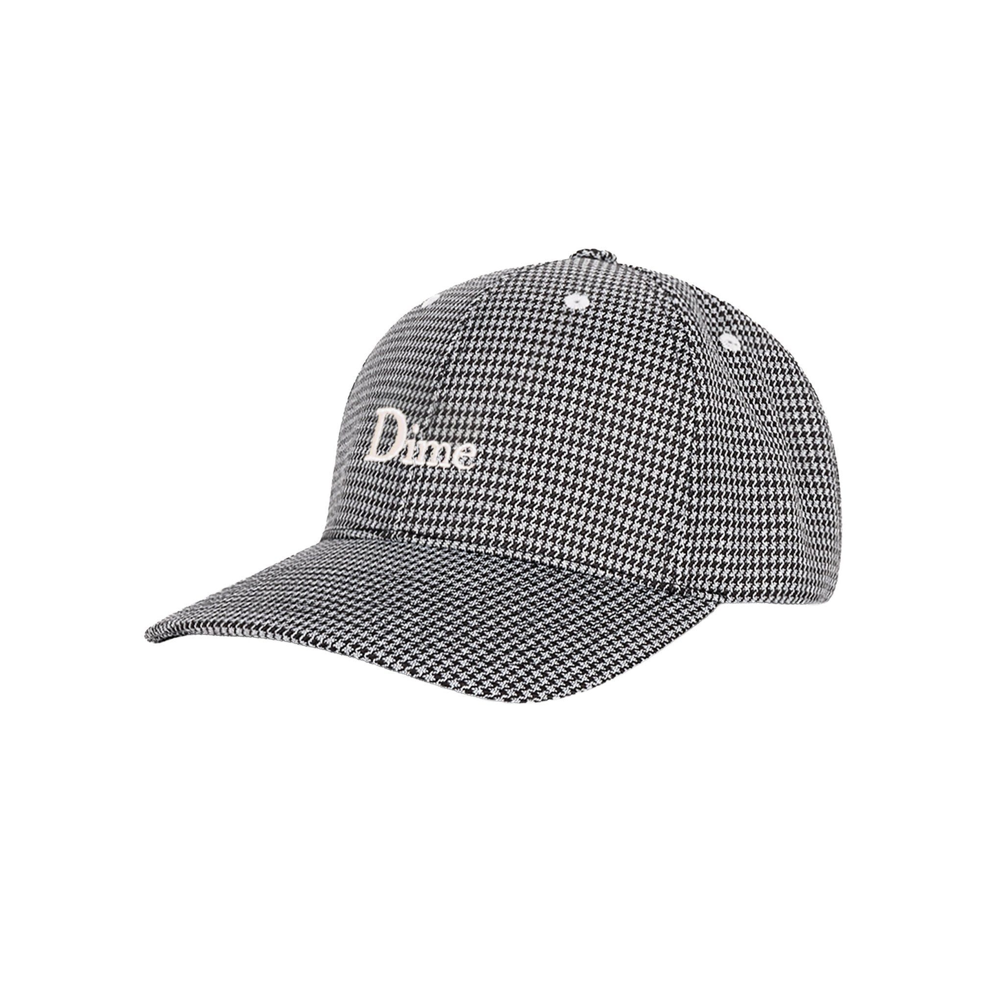 Classic Houndstooth Low Pro Cap - Black - Town City