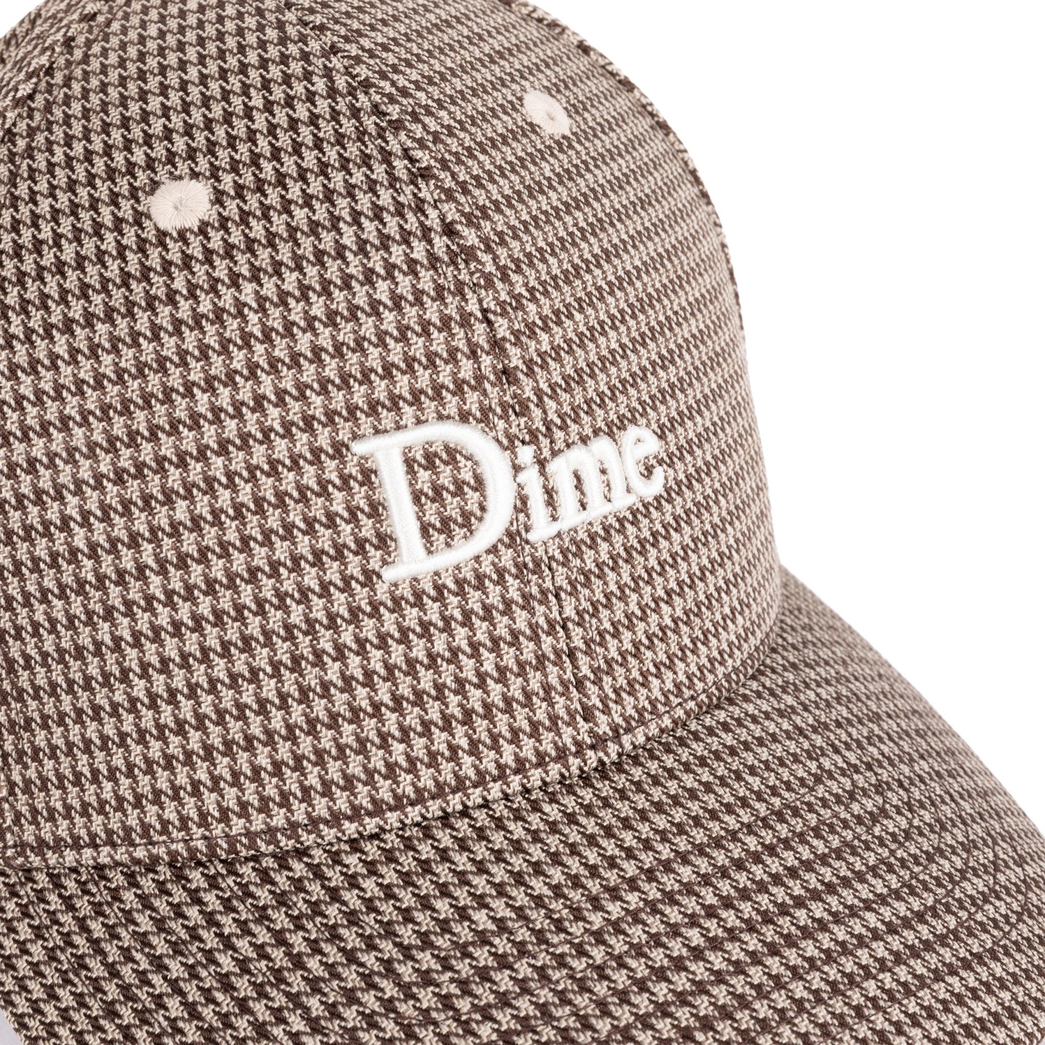 Classic Houndstooth Low Pro Cap - Camel - Town City