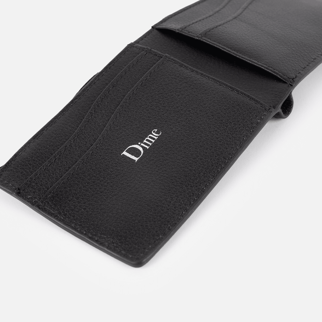 Classic Leather Wallet - Black - Town City