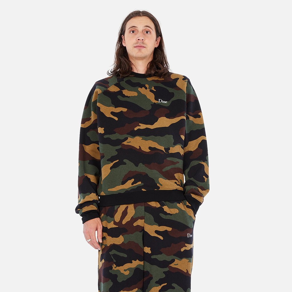 Classic Logo Crewneck - Dark Camo - Town City