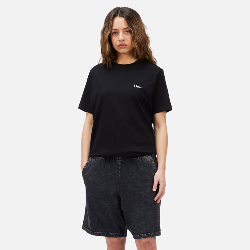 Classic Small Logo T-Shirt - Black - Town City