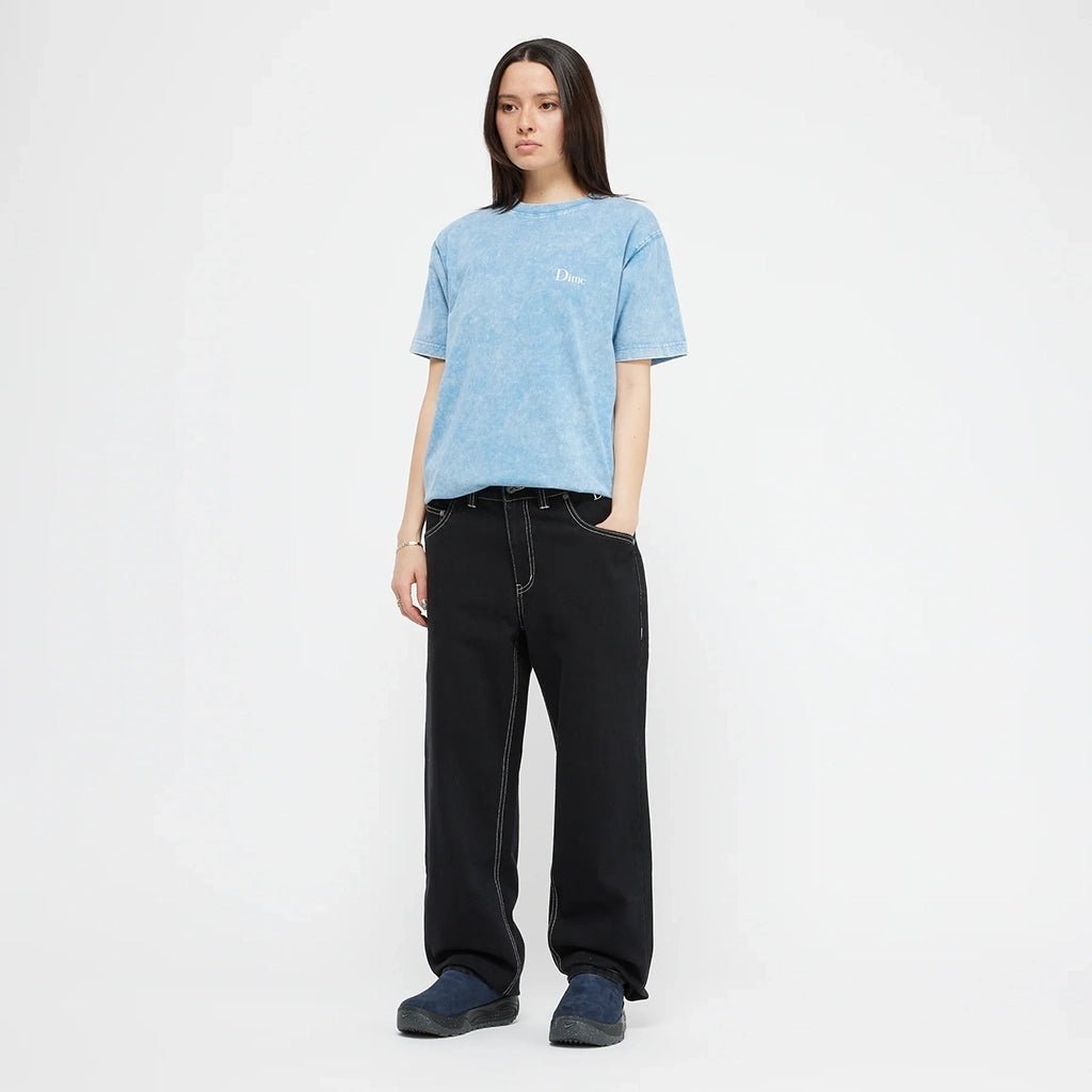 Classic Small Logo T-Shirt - Faded Sky - Town City