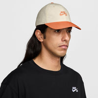 Club Unstructured Skate Cap - Coconut Milk/Orange Frost - Town City