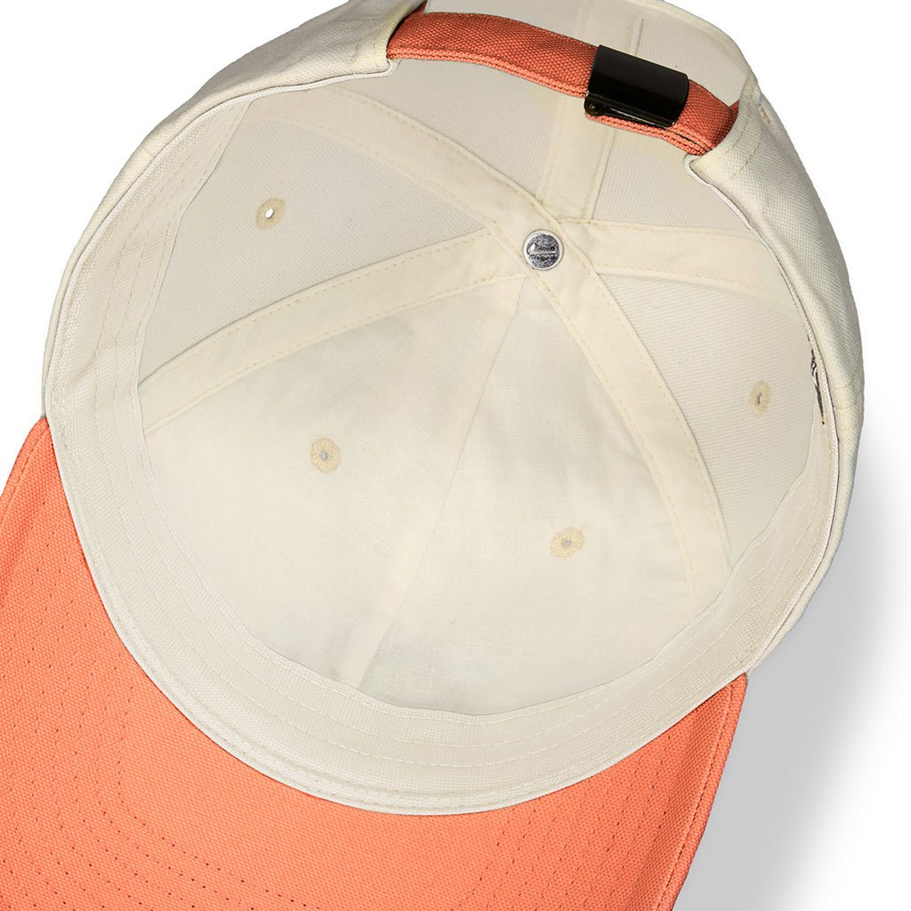 Club Unstructured Skate Cap - Coconut Milk/Orange Frost - Town City