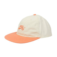 Club Unstructured Skate Cap - Coconut Milk/Orange Frost - Town City