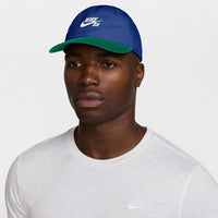 Club Unstructured Skate Cap - Game Royal/Malachite/White - Town City