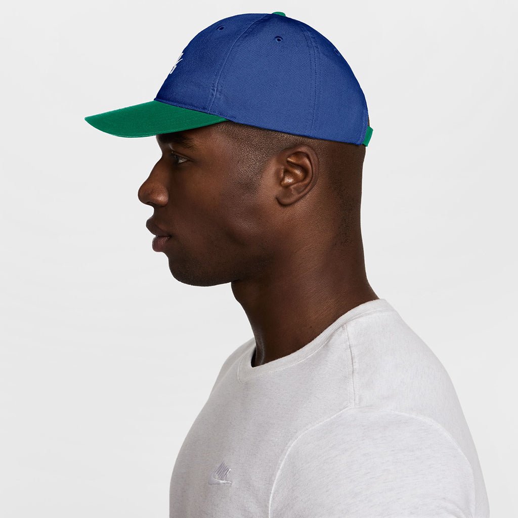 Club Unstructured Skate Cap - Game Royal/Malachite/White - Town City