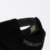 Cord Full Fit Hat - Black - Town City