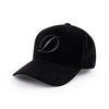 Cord Full Fit Hat - Black - Town City