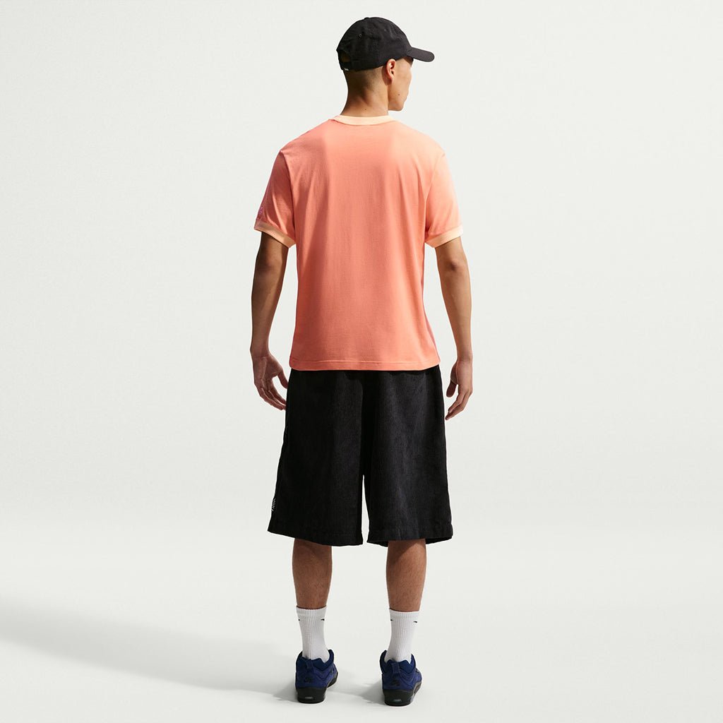 Corduroy Skate Shorts - Black/White - Town City